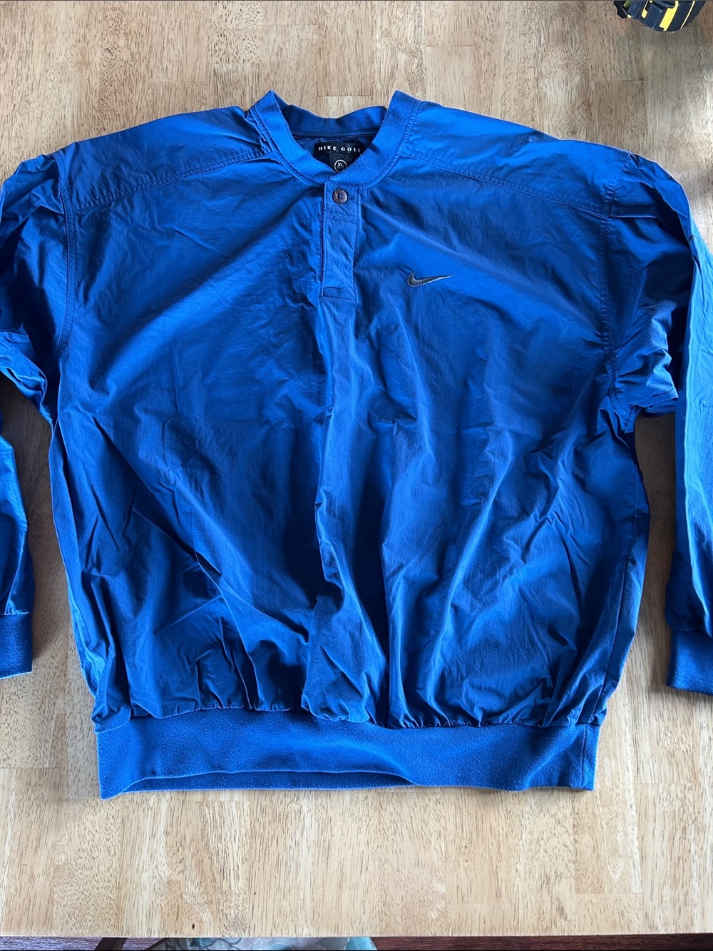 Nike Golf Men’s Royal Blue Pullover Windbreaker